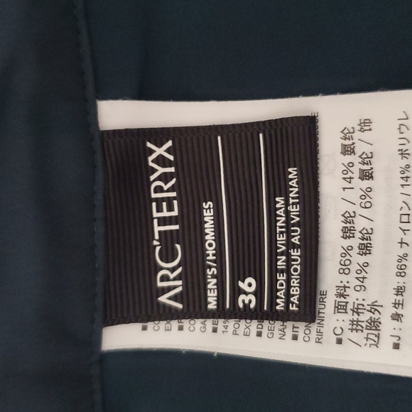 Arc'teryx Men's Lefroy Shorts Size 36 - Picture 7 of 8